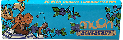 Бумага сигаретная MOON Blueberry *50