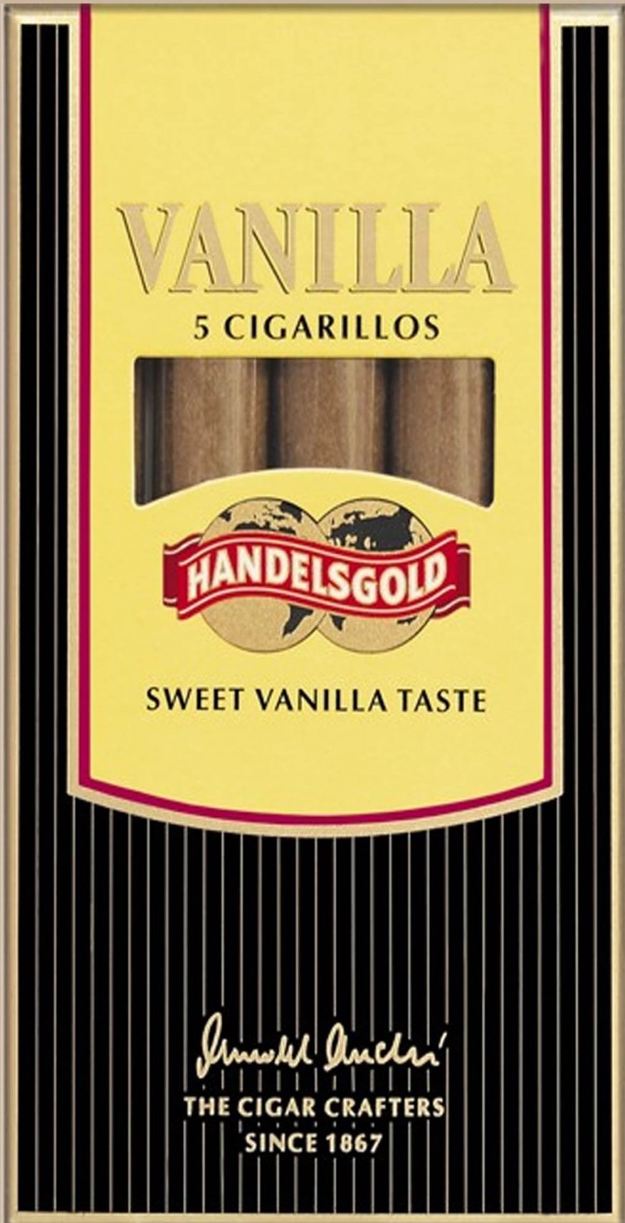 Сигариллы HANDELSGOLD Sweets BLOND Vanilla *5