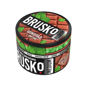 Кальянная смесь BRUSKO Шоколад с мятой 50г