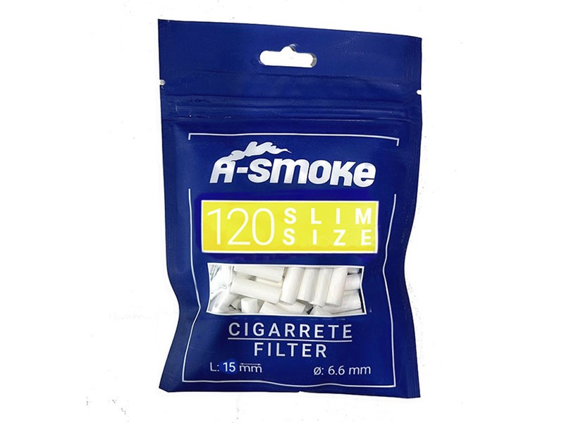Фильтры сигаретные A-SMOKE Slim *120