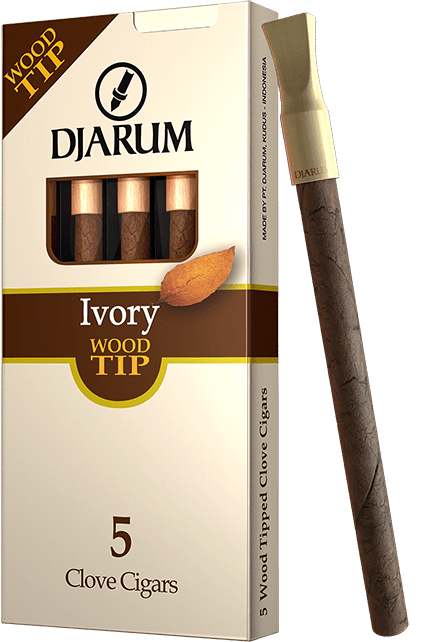 Сигариллы DJARUM Ivory (Vanilla) Wood-Tip*5