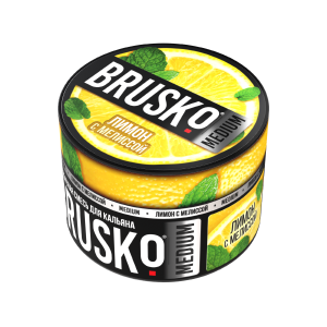 Кальянная смесь BRUSKO Лимон с мелиссой 50г