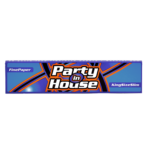 Бумага сигаретная PARTY IN HOUSE Blue *50