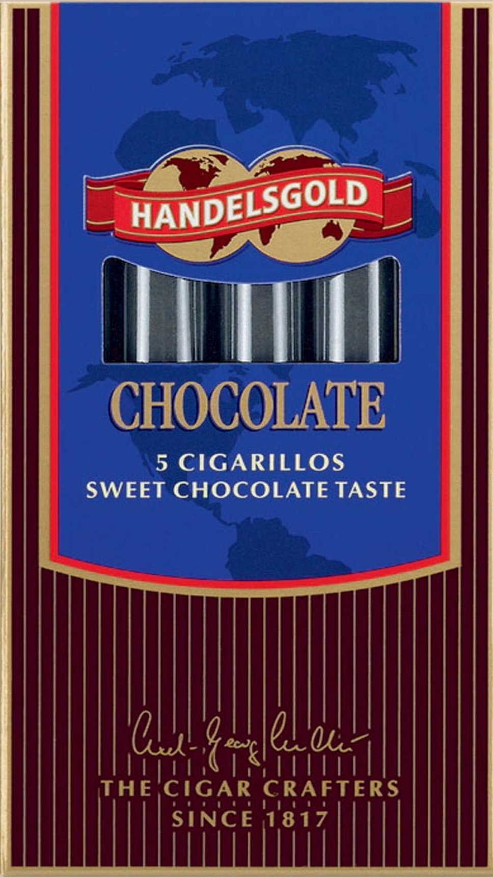 Сигариллы HANDELSGOLD Sweets BLUE Chocolate *5