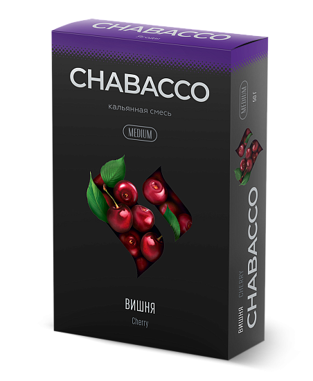 Кальянный табак Chabacco Medium "Cherry" *50г