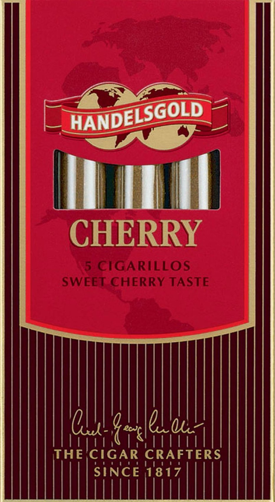 Сигариллы HANDELSGOLD Sweets RED Cherry *5