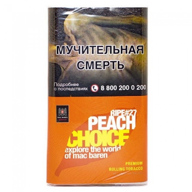 Табак сигаретный M.B. Ripe Peach Choice *40г