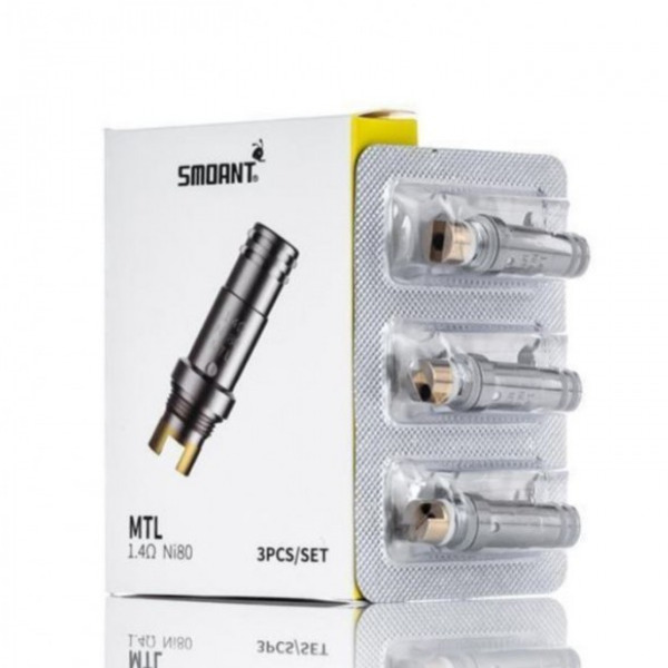 Испаритель Smoant Pasito MTL Ni-80 (Pasito) (1.4 Ом) *1уп(3шт)